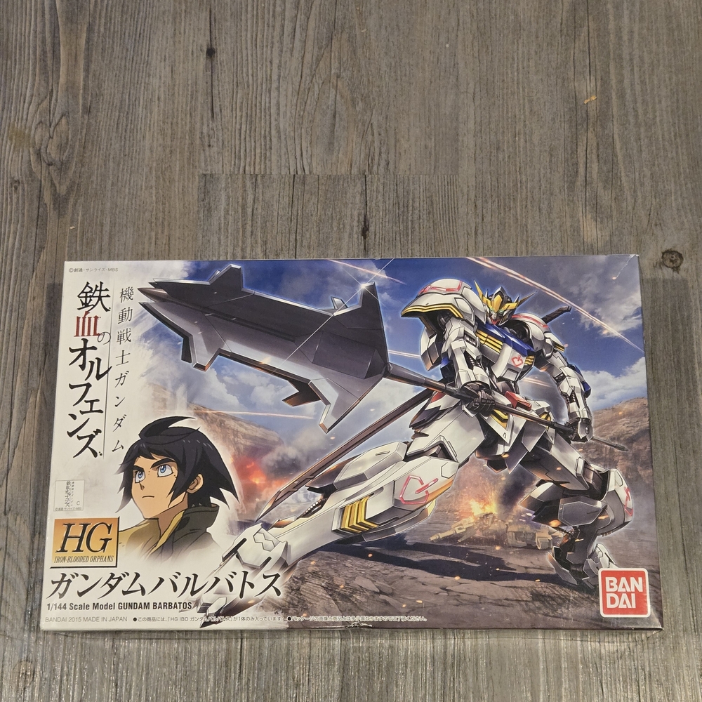 HG Iron Blooded Orphans Gundam Barbatos 1/144 Scale Model Kit w/ Coaster